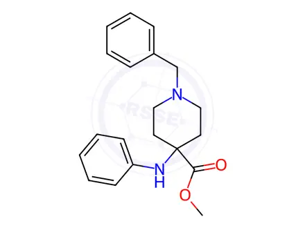 Chemical structure of Remifentanil Impurity 4(Remifentanil EP Impurity J)