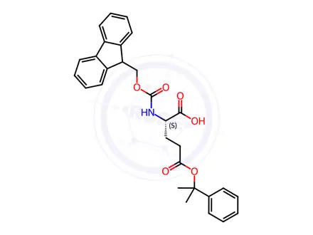 Chemical structure of Fmoc-glu(o-2-phipr)-oh