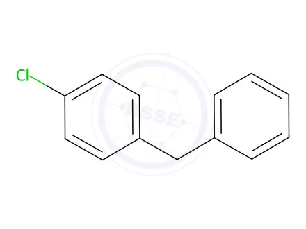 Chemical structure of 4-Chlorodiphenyl Methane