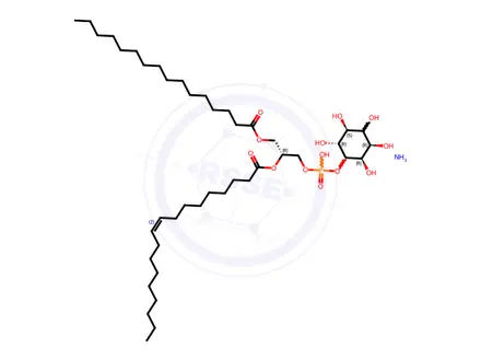 Chemical structure of 16:0-18:1 PI