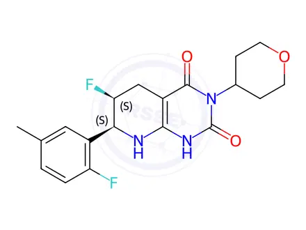 Chemical structure of Delocamten