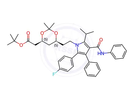 Chemical structure of Atorvastatin Impurity 57
