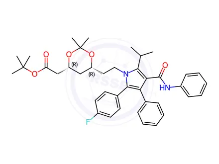 Chemical structure of Atorvastatin Impurity 20