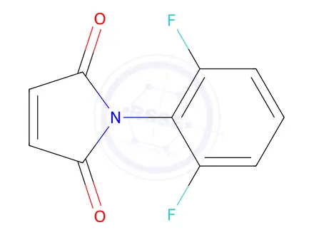 Chemical structure of 1-(2,6-Difluorophenyl)-1H-pyrrole-2,5-dione