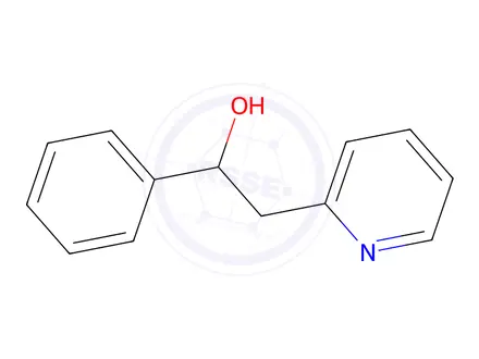 Chemical structure of 1-Phenyl-2-(pyridin-2-yl)ethan-1-ol
