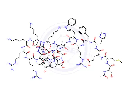 Chemical structure of Tetracosactide EP Impurity I