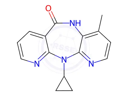 Chemical structure of Nevirapine