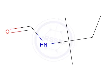 Chemical structure of N-(1,1-dimethylpropyl)formamide