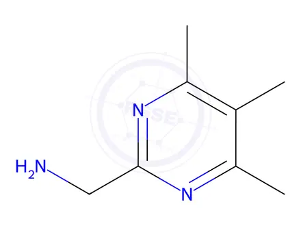 Chemical structure of (4,5,6-Trimethylpyrimidin-2-yl)methanamine