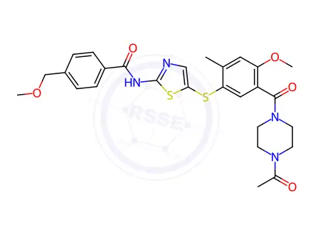 Chemical structure of Soquelitinib Impurity 142