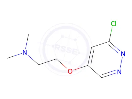 Chemical structure of 2-((6-Chloropyridazin-4-yl)oxy)-N,N-dimethylethanamine