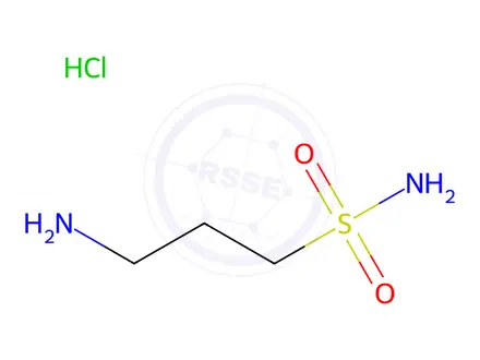 Chemical structure of 3-Aminopropane-1-sulfonamide Hydrochloride