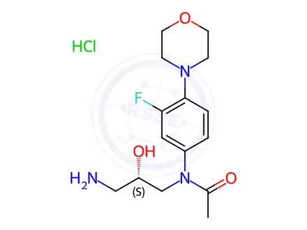 Chemical structure of Linezolid Impurity 170