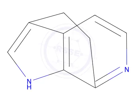Chemical structure of 3,7-Ethano-1H-pyrrolo[2,3-c]pyridine(9CI)