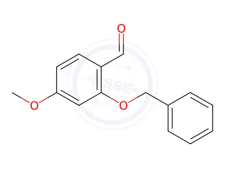 Chemical structure of 2-(Benzyloxy)-4-methoxybenzenecarbaldehyde