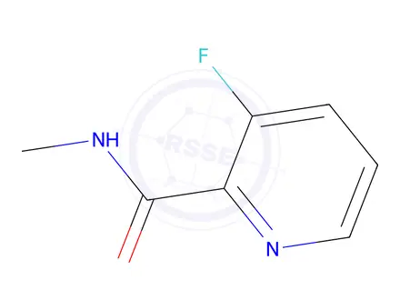 Chemical structure of 3-Fluoro-N-methylpicolinamide
