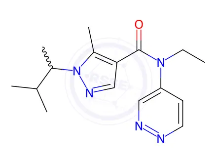 Chemical structure of Dimpyrargyl Impurity 82