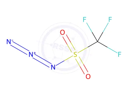 Chemical structure of Trifluoromethanesulfonyl azide
