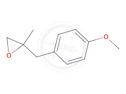 Chemical structure of 2-(4-Methoxybenzyl)-2-methyloxirane