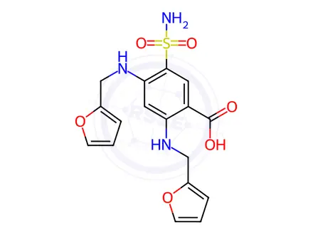 Chemical structure of Furosemide EP Impurity D