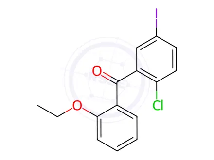 Chemical structure of Dapagliflozin Impurity 435