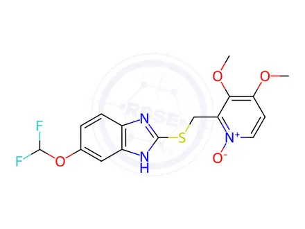 Chemical structure of Pantoprazole Impurity 3