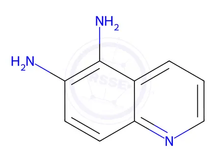 Chemical structure of 5,6-Quinolinediamine