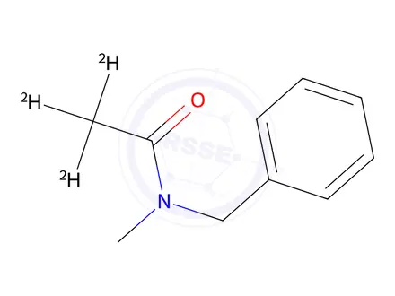 Chemical structure of N-Benzyl-N-methylacetamide-d3