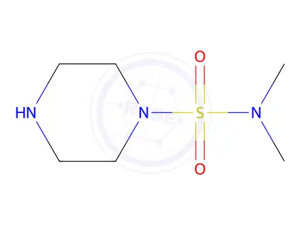 Chemical structure of n,n-Dimethylpiperazine-1-sulfonamide hydrochloride