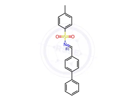 Chemical structure of N'-([1,1'-Biphenyl]-4-ylmethylene)-4-methylbenzenesulfonohydrazide