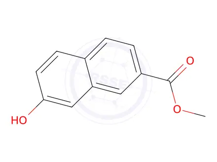 Chemical structure of methyl 7-hydroxynaphthalene-2-carboxylate