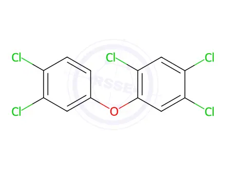 Chemical structure of 2,3',4,4',5-Pentachlorodiphenyl ether