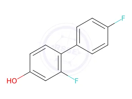 Chemical structure of 4-(4-Fluorophenyl)-3-fluorophenol