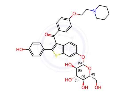 Chemical structure of Raloxifene Impurity 19