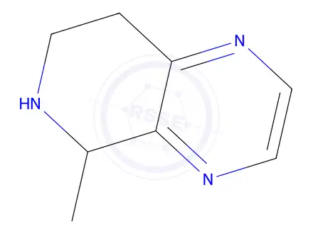 Chemical structure of 5-Methyl-5,6,7,8-tetrahydropyrido[3,4-b]pyrazine