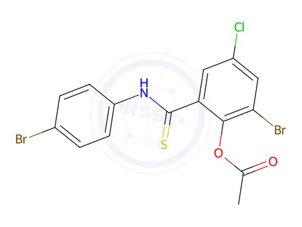 Chemical structure of brotianide