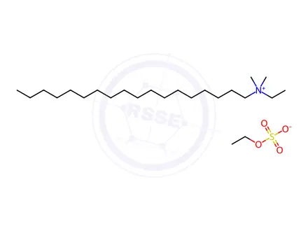 Chemical structure of Ethyldimethyl(octadecyl)ammonium ethyl sulphate
