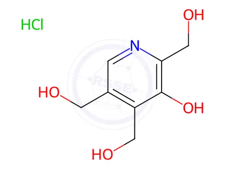 Chemical structure of Pyridoxine Impurity 86 Hydrochloride