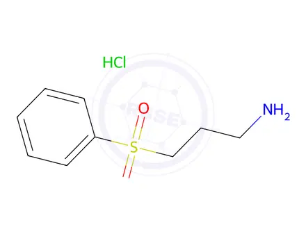 Chemical structure of 3-(Phenylsulfonyl)propan-1-amine hydrochloride