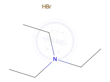 Chemical structure of Triethylamine Hydrobromide