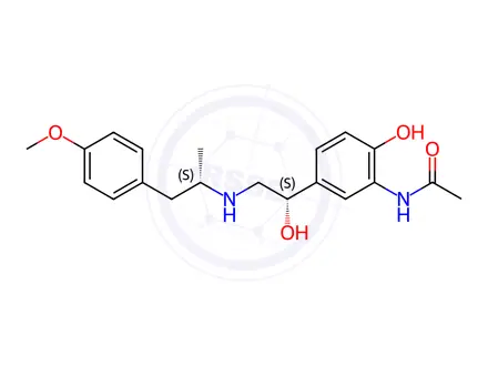 Chemical structure of Arformoterol Impurity 28
