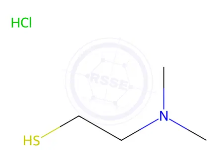 Chemical structure of 2-(Dimethylamino)ethanethiol Hydrochloride