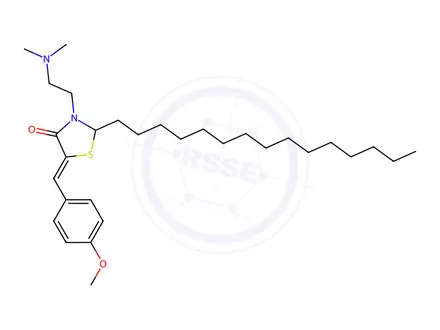 Chemical structure of Raltitrexed Impurity 78