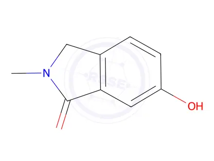 Chemical structure of 6-Hydroxy-2-methylisoindolin-1-one