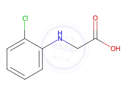 Chemical structure of N-(2-Chlorophenyl)glycine