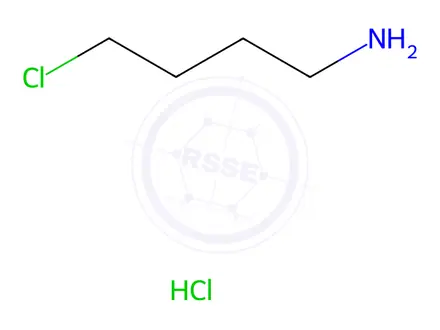 Chemical structure of 4-Chlorobutylamine Hydrochloride