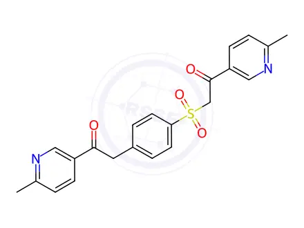 Chemical structure of Etoricoxib Impurity 8