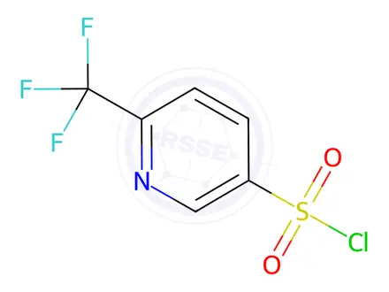 Chemical structure of 6-Trifluoromethyl-3-pyridinesulfonyl Chloride