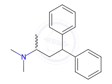Chemical structure of N,N,1-Trimethyl-3,3-diphenylpropylamine