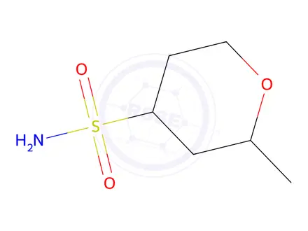 Chemical structure of 2-Methyloxane-4-sulfonamide